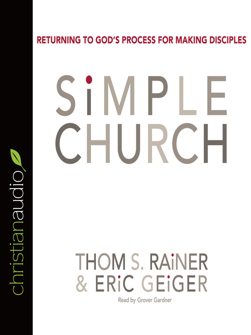Title details for Simple Church by Eric Geiger - Wait list